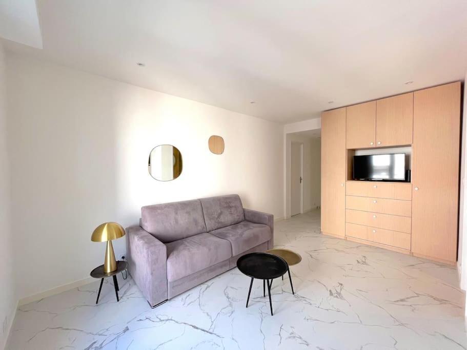 Joli Studio - Studio Neuf Terrasse Clim Wi-Fi 2 Min. Des Plages Antibes Exterior photo
